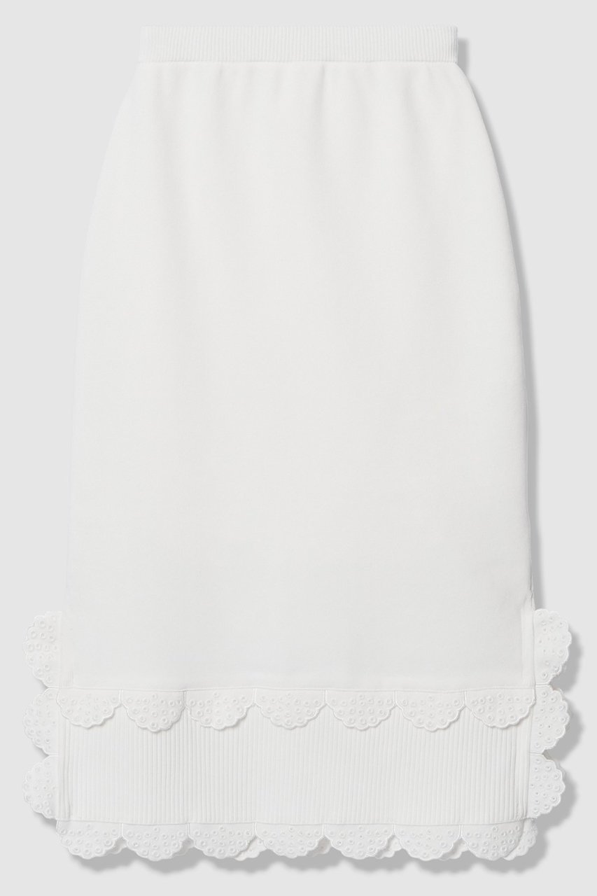 【アルアバイル/allureville】の【LOULOU WILLOUGHBY】パンチングスカラスカート 人気、トレンドファッション・服の通販 founy(ファニー) 　ファッション　Fashion　レディースファッション　Fashion for Women　スカート　Skirts　ロングスカート　Long Skirts / Maxi & Midi Skirts　2026年　2026　コンパクト　Compact, Small Size　スカラップ　Scallop, Scalloped Edge　スリット　Slit, Slit Detail　タイトスカート　Pencil Skirt, Tight Skirt　トレンド　Trend, Trending Now　フェミニン　Feminine, Girly　レース　Lace, Lace Fabric　ロング　Long, Long-Length　エレガント 上品　Elegant　夏　Summer　春　Spring　S/S・春夏　SS, Spring/Summer, Warm Season　 other-1|ID: prp329100004849159 ipo3291000000035470146