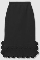 【アルアバイル/allureville】の【LOULOU WILLOUGHBY】パンチングスカラスカート 人気、トレンドファッション・服の通販 founy(ファニー) ファッション Fashion レディースファッション Fashion for Women スカート Skirts ロングスカート Long Skirts / Maxi & Midi Skirts 2026年 2026 コンパクト Compact, Small Size スカラップ Scallop, Scalloped Edge スリット Slit, Slit Detail タイトスカート Pencil Skirt, Tight Skirt トレンド Trend, Trending Now フェミニン Feminine, Girly レース Lace, Lace Fabric ロング Long, Long-Length エレガント 上品 Elegant 夏 Summer 春 Spring S/S・春夏 SS, Spring/Summer, Warm Season thumbnail ブラック|ID: prp329100004849159 ipo3291000000035470148