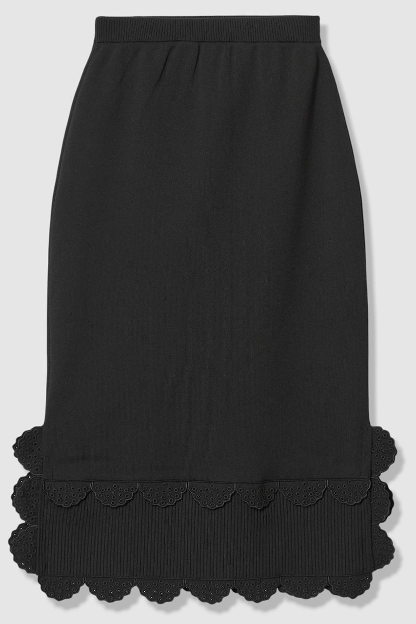 【アルアバイル/allureville】の【LOULOU WILLOUGHBY】パンチングスカラスカート 人気、トレンドファッション・服の通販 founy(ファニー) 　ファッション　Fashion　レディースファッション　Fashion for Women　スカート　Skirts　ロングスカート　Long Skirts / Maxi & Midi Skirts　2026年　2026　コンパクト　Compact, Small Size　スカラップ　Scallop, Scalloped Edge　スリット　Slit, Slit Detail　タイトスカート　Pencil Skirt, Tight Skirt　トレンド　Trend, Trending Now　フェミニン　Feminine, Girly　レース　Lace, Lace Fabric　ロング　Long, Long-Length　エレガント 上品　Elegant　夏　Summer　春　Spring　S/S・春夏　SS, Spring/Summer, Warm Season　other-2|ID: prp329100004849159 ipo3291000000035470149