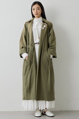 【ウィムガゼット/Whim Gazette】 ミリタリーコート人気、トレンドファッション・服の通販 founy(ファニー) ファッション Fashion レディースファッション Fashion for Women アウター Coat / Outerwear Collection コート・ロングコート・ピーコート Long Coats, Peacoats & More ヴィンテージ Vintage Style 春 Spring ダメージ Distressed, Destroyed ミリタリー Military, Army Style ヨーク Yoke, Yoke Design ロング Long, Long-Length ワーク Workwear, Utility Style S/S・春夏 SS, Spring/Summer, Warm Season 夏 Summer 2026年 2026 |ID:prp329100004849160