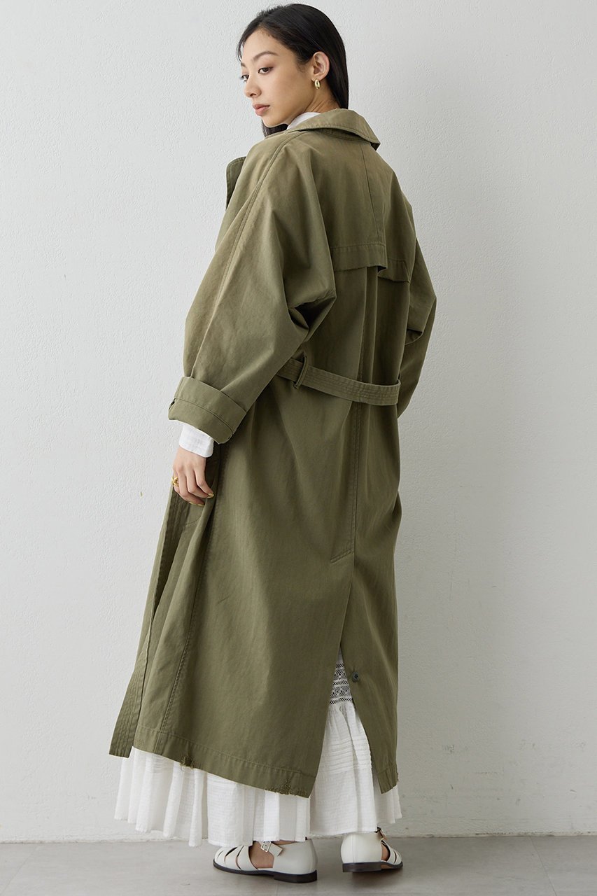 【ウィムガゼット/Whim Gazette】のミリタリーコート 人気、トレンドファッション・服の通販 founy(ファニー) 　ファッション　Fashion　レディースファッション　Fashion for Women　アウター　Coat / Outerwear Collection　コート・ロングコート・ピーコート　Long Coats, Peacoats & More　ヴィンテージ　Vintage Style　春　Spring　ダメージ　Distressed, Destroyed　ミリタリー　Military, Army Style　ヨーク　Yoke, Yoke Design　ロング　Long, Long-Length　ワーク　Workwear, Utility Style　S/S・春夏　SS, Spring/Summer, Warm Season　夏　Summer　2026年　2026　other-3|ID: prp329100004849160 ipo3291000000035470159