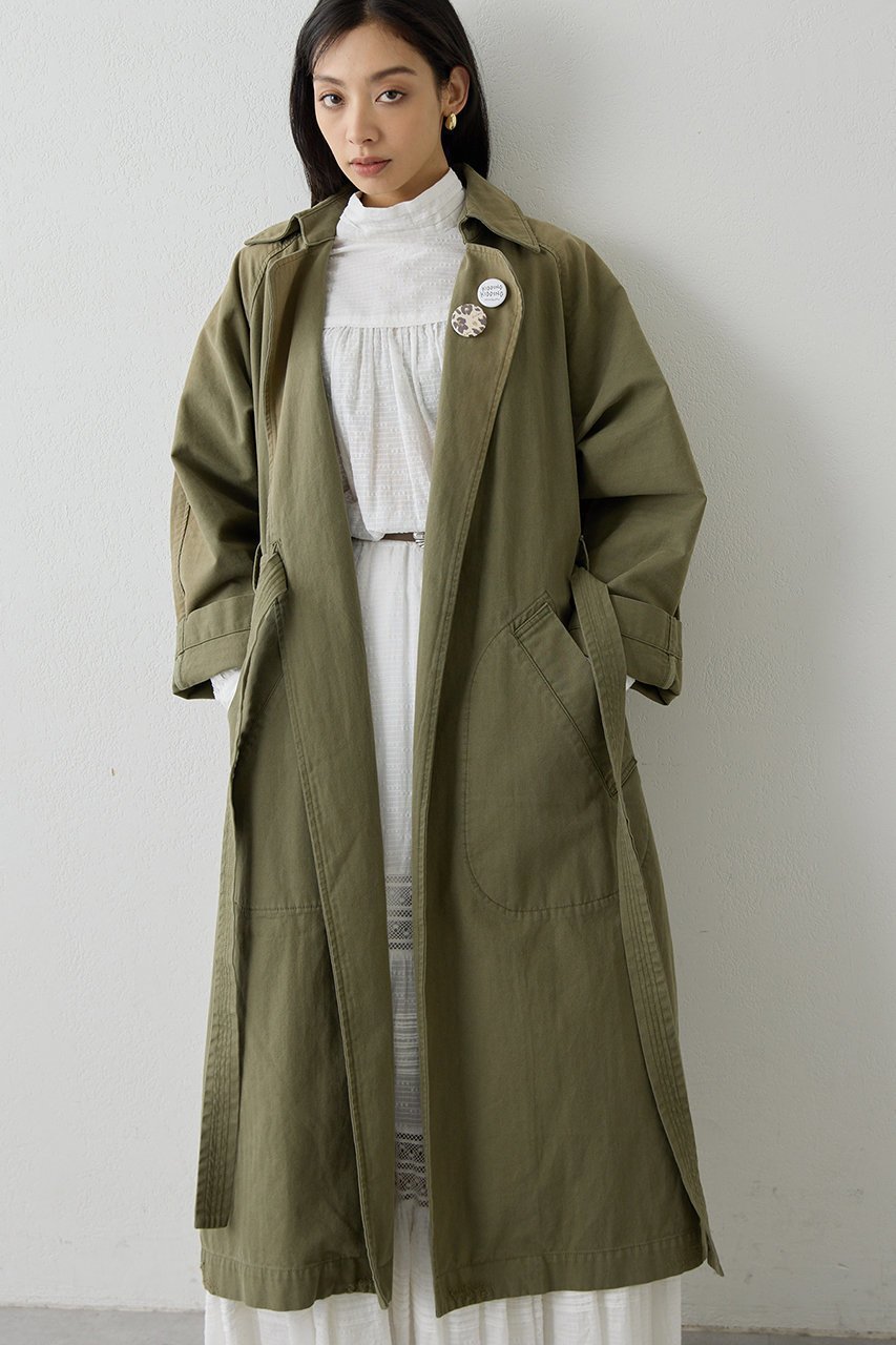 【ウィムガゼット/Whim Gazette】のミリタリーコート 人気、トレンドファッション・服の通販 founy(ファニー) 　ファッション　Fashion　レディースファッション　Fashion for Women　アウター　Coat / Outerwear Collection　コート・ロングコート・ピーコート　Long Coats, Peacoats & More　ヴィンテージ　Vintage Style　春　Spring　ダメージ　Distressed, Destroyed　ミリタリー　Military, Army Style　ヨーク　Yoke, Yoke Design　ロング　Long, Long-Length　ワーク　Workwear, Utility Style　S/S・春夏　SS, Spring/Summer, Warm Season　夏　Summer　2026年　2026　other-4|ID: prp329100004849160 ipo3291000000035470160