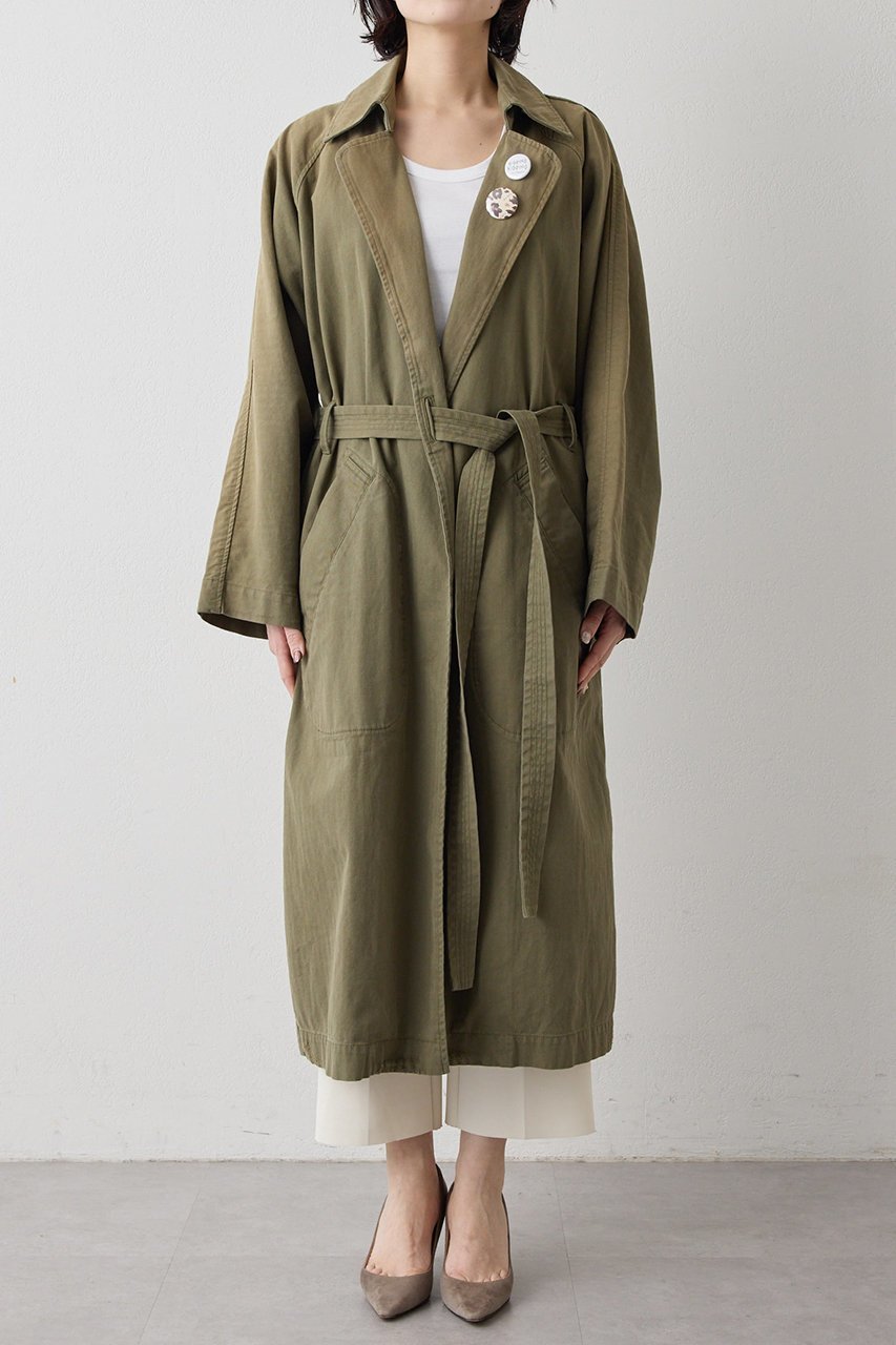 【ウィムガゼット/Whim Gazette】のミリタリーコート 人気、トレンドファッション・服の通販 founy(ファニー) 　ファッション　Fashion　レディースファッション　Fashion for Women　アウター　Coat / Outerwear Collection　コート・ロングコート・ピーコート　Long Coats, Peacoats & More　ヴィンテージ　Vintage Style　春　Spring　ダメージ　Distressed, Destroyed　ミリタリー　Military, Army Style　ヨーク　Yoke, Yoke Design　ロング　Long, Long-Length　ワーク　Workwear, Utility Style　S/S・春夏　SS, Spring/Summer, Warm Season　夏　Summer　2026年　2026　other-5|ID: prp329100004849160 ipo3291000000035470161