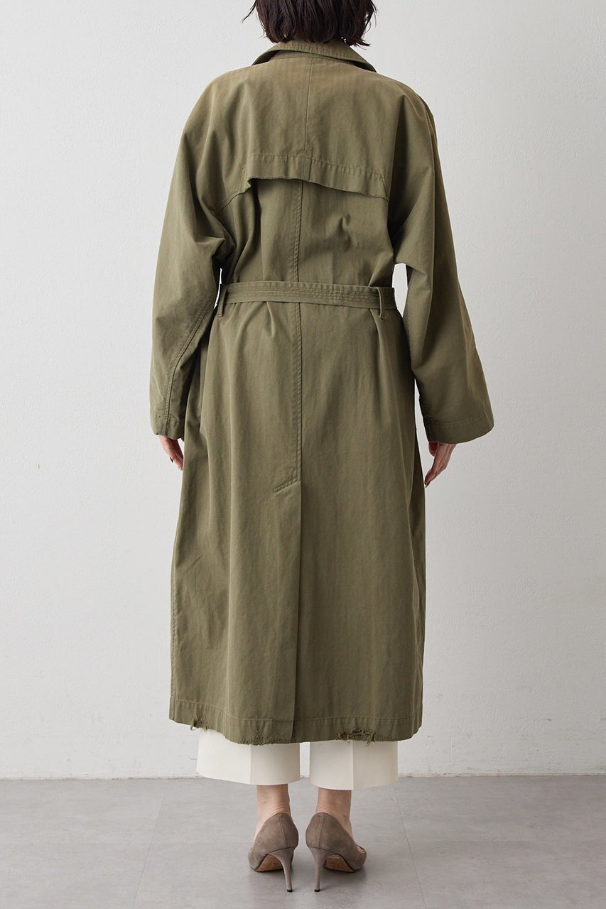 【ウィムガゼット/Whim Gazette】のミリタリーコート 人気、トレンドファッション・服の通販 founy(ファニー) 　ファッション　Fashion　レディースファッション　Fashion for Women　アウター　Coat / Outerwear Collection　コート・ロングコート・ピーコート　Long Coats, Peacoats & More　ヴィンテージ　Vintage Style　春　Spring　ダメージ　Distressed, Destroyed　ミリタリー　Military, Army Style　ヨーク　Yoke, Yoke Design　ロング　Long, Long-Length　ワーク　Workwear, Utility Style　S/S・春夏　SS, Spring/Summer, Warm Season　夏　Summer　2026年　2026　other-7|ID: prp329100004849160 ipo3291000000035470163