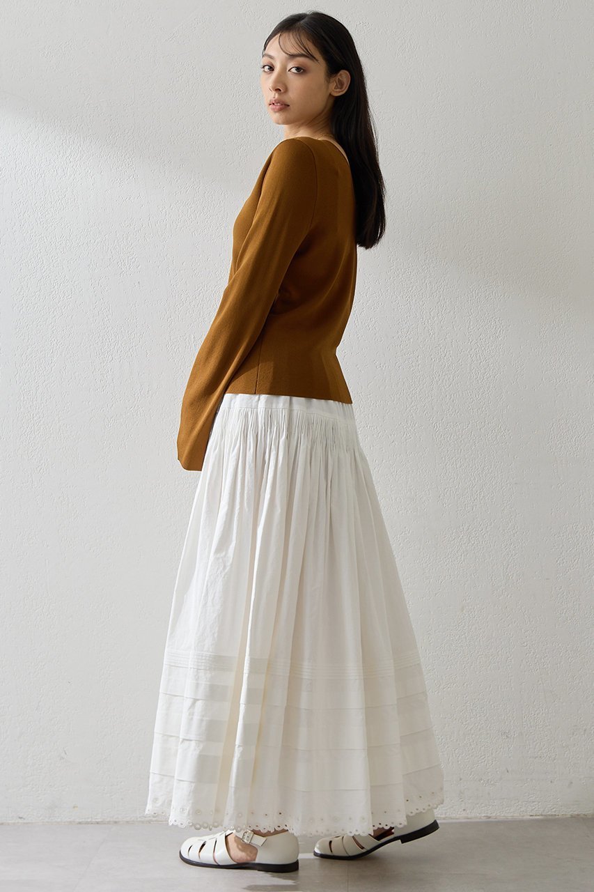 【ウィムガゼット/Whim Gazette】の2wayスムースプルオーバー 人気、トレンドファッション・服の通販 founy(ファニー) 　ファッション　Fashion　レディースファッション　Fashion for Women　トップス・カットソー　Cut & Sew Tops　ニット　Knit Tops & Sweaters　カジュアルプルオーバー・ニットトップス　Pullovers & Knit Tops / Casual Pullovers　2026年　2026　なめらか　Smooth, Silky Texture　シンプル　Simple, Minimal　スリット　Slit, Slit Detail　デコルテ　Décolleté, Neckline　バランス　Balance, Style Balance　ボトム　Bottoms, Lower Wear　エレガント 上品　Elegant　夏　Summer　春　Spring　S/S・春夏　SS, Spring/Summer, Warm Season　other-3|ID: prp329100004849162 ipo3291000000035470178