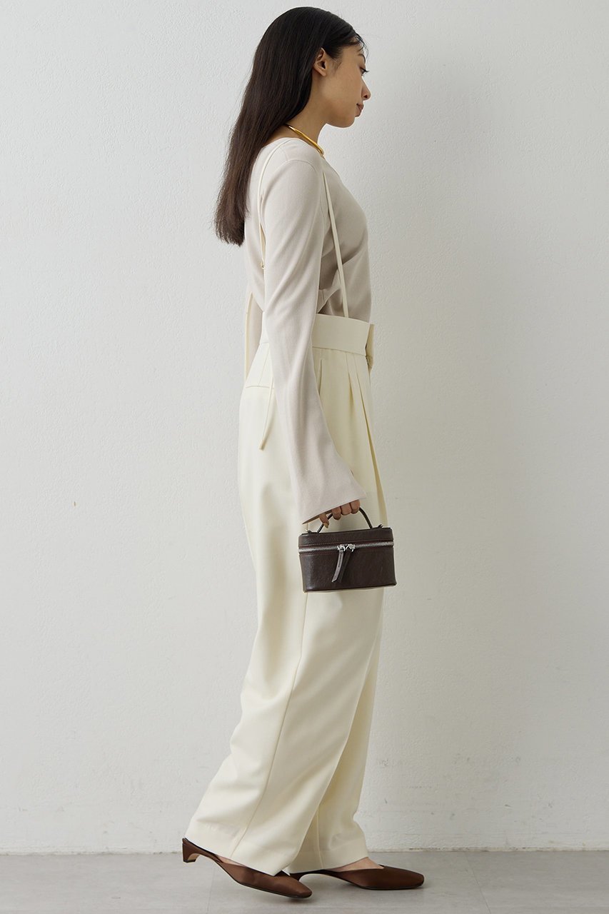 【ウィムガゼット/Whim Gazette】の2wayスムースプルオーバー 人気、トレンドファッション・服の通販 founy(ファニー) 　ファッション　Fashion　レディースファッション　Fashion for Women　トップス・カットソー　Cut & Sew Tops　ニット　Knit Tops & Sweaters　カジュアルプルオーバー・ニットトップス　Pullovers & Knit Tops / Casual Pullovers　なめらか　Smooth, Silky Texture　シンプル　Simple, Minimal　スリット　Slit, Slit Detail　デコルテ　Décolleté, Neckline　バランス　Balance, Style Balance　ボトム　Bottoms, Lower Wear　エレガント 上品　Elegant　新作・新入荷　New Arrivals / New In　春　Spring　other-5|ID: prp329100004849162 ipo3291000000035514880