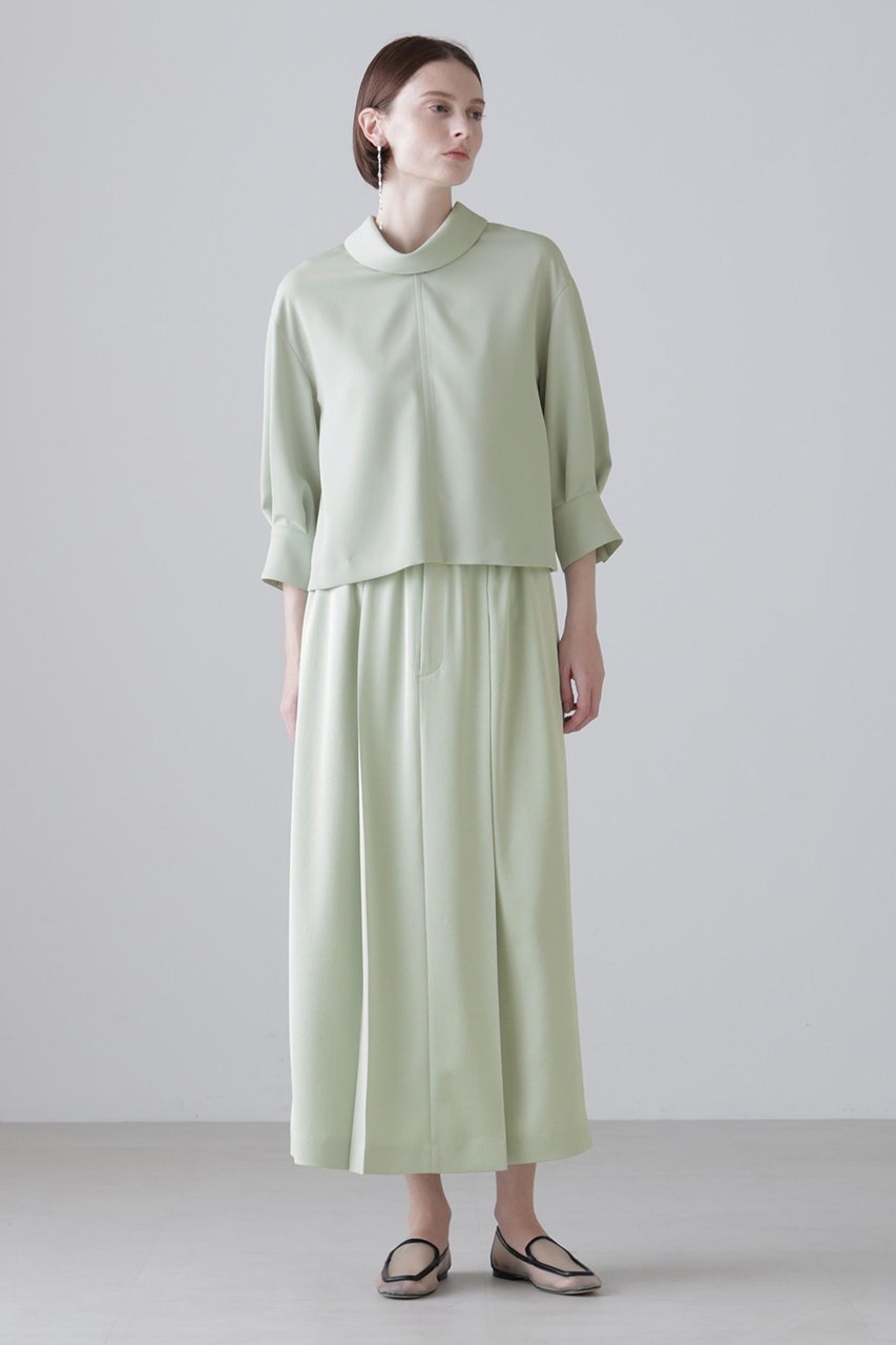 【アドーア/ADORE】のクリアサテンスカート 大人の最旬トレンドファッション＆コーディネート founy(ファウニー) 　ファッション　Fashion　レディースファッション　Fashion for Women　スカート　Skirts　ロングスカート　Long Skirts / Maxi & Midi Skirts　なめらか　Smooth, Silky Texture　サテン　Satin, Glossy Fabric　ストレッチ　Stretch, Stretchy Fabric　ストレート　Straight, Straight Cut　タンブラー　Tumbler, Travel Mug　ドレープ　Drape, Draping Fabric　フロント　Front, Front Design　ロング　Long, Long-Length　ヴィンテージ　Vintage Style　エレガント 上品　Elegant　other-2|ID: prp329100004849168 ipo3291000000036837863