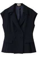 【エムダブリュー/MW】のトリアセテート ダブル ブレステッド スリーブレス ジャケット 人気、トレンドファッション・服の通販 founy(ファニー) ファッション Fashion レディースファッション Fashion for Women アウター Coat / Outerwear Collection レディースジャケット・軽アウター Jackets ジャケット Jacket, Outerwear スリーブ Sleeve, Long Sleeve / Short Sleeve ダブル Double, Double-Breasted ベスト Vest, Waistcoat マニッシュ Mannish, Boyish 新作・新入荷 New Arrivals / New In |ID:prp329100004849169