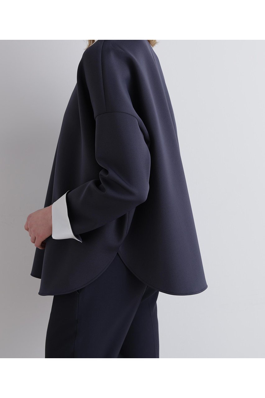 【ル フィル/LE PHIL】のスキューバーダンボールブラウス 人気、トレンドファッション・服の通販 founy(ファニー) 　ファッション　Fashion　レディースファッション　Fashion for Women　トップス・カットソー　Cut & Sew Tops　シャツ・ブラウス・オフィスカジュアル　Elegant Blouses & Button-Ups　カフス　Cuff Design　サークル　Circle, Round Design　スリーブ　Sleeve, Long Sleeve / Short Sleeve　ドレープ　Drape, Draping Fabric　パターン　Pattern, Design Print　フォルム　Silhouette, Form　ロング　Long, Long-Length　エレガント 上品　Elegant　other-8|ID: prp329100004849170 ipo3291000000035511466