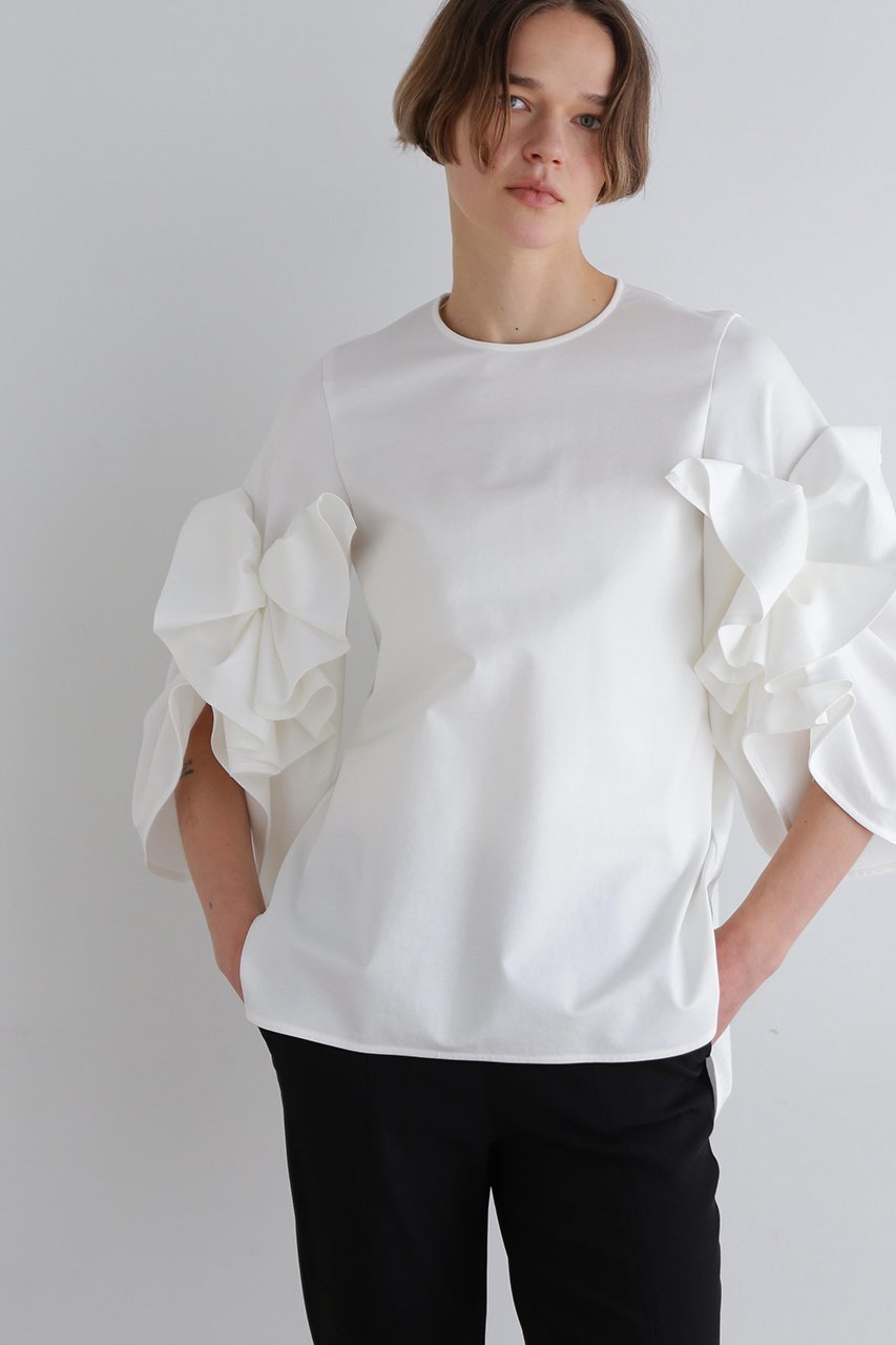 【ル フィル/LE PHIL】のハイストレッチポンチカットソー 人気、トレンドファッション・服の通販 founy(ファニー) 　ファッション　Fashion　レディースファッション　Fashion for Women　トップス・カットソー　Cut & Sew Tops　シャツ・ブラウス・オフィスカジュアル　Elegant Blouses & Button-Ups　ロングTシャツ・Tシャツ　Longline T-Shirts & Tees　カットソー・ベーシックTシャツ　Cut-and-Sewn Tops / Stretch Tees & Basics　おすすめ　Recommended / Our Picks　ショート　Short, Short Length　スリーブ　Sleeve, Long Sleeve / Short Sleeve　セットアップ　Set-Up, Coordinated Outfit　バランス　Balance, Style Balance　マニッシュ　Mannish, Boyish　モチーフ　Motif, Design Theme　定番　Standard, Basic Item　other-2|ID: prp329100004849171 ipo3291000000035853923