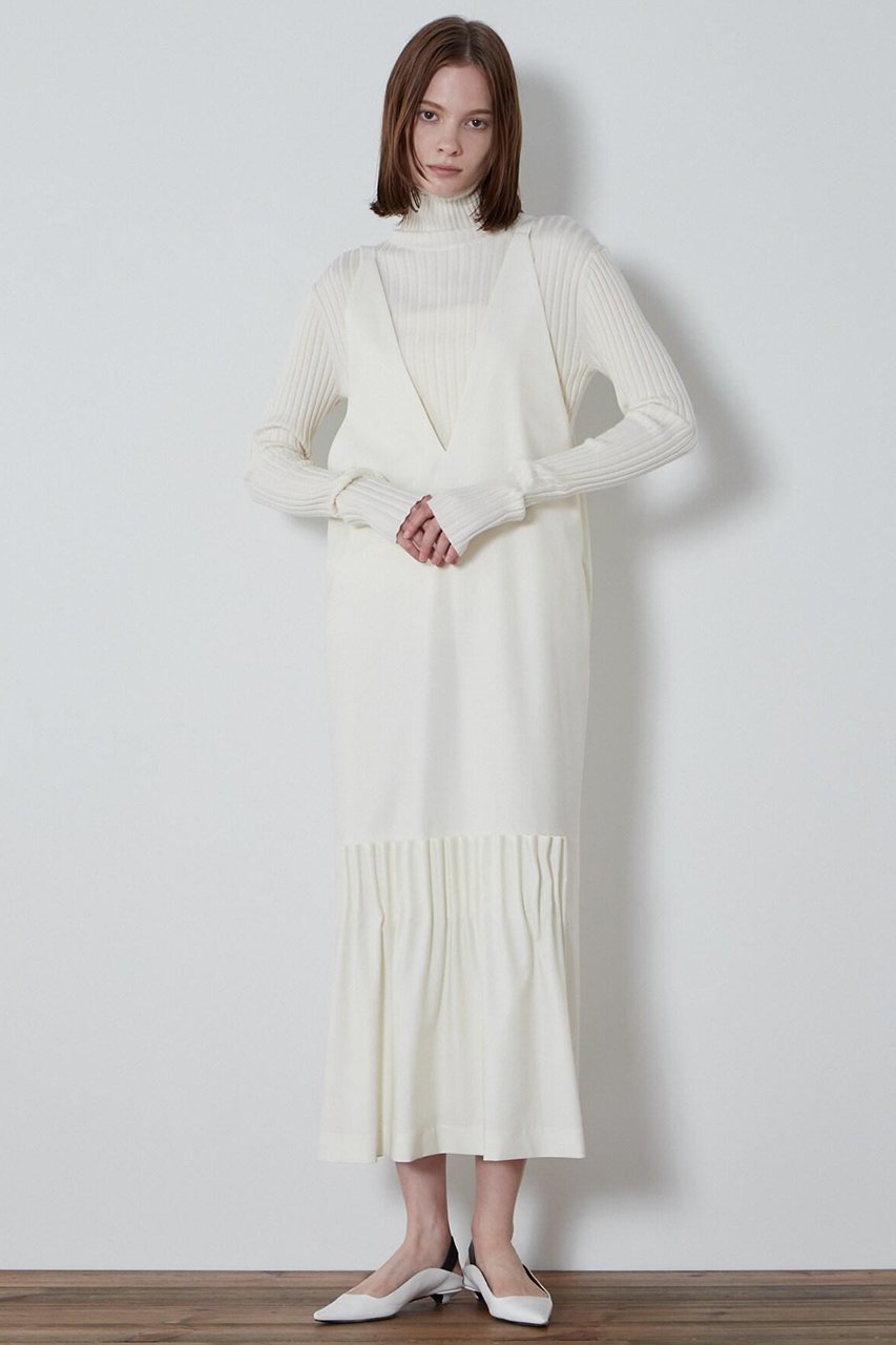 【ル フィル/LE PHIL】の《LE PHIL》ドライウールキャミソールドレス 人気、トレンドファッション・服の通販 founy(ファニー) 　ファッション　Fashion　レディースファッション　Fashion for Women　ワンピース　Dresses　フォーマル・パーティードレス・結婚式用ドレス　Elegant & Casual Dresses　チュニック　Tunic Tops & Dresses　インナー　Innerwear　キャミソール　Camisole, Spaghetti Strap Top　チュニック　Tunic, Long Top　ロング　Long, Long-Length　エレガント 上品　Elegant　other-5|ID: prp329100004849172 ipo3291000000035480624