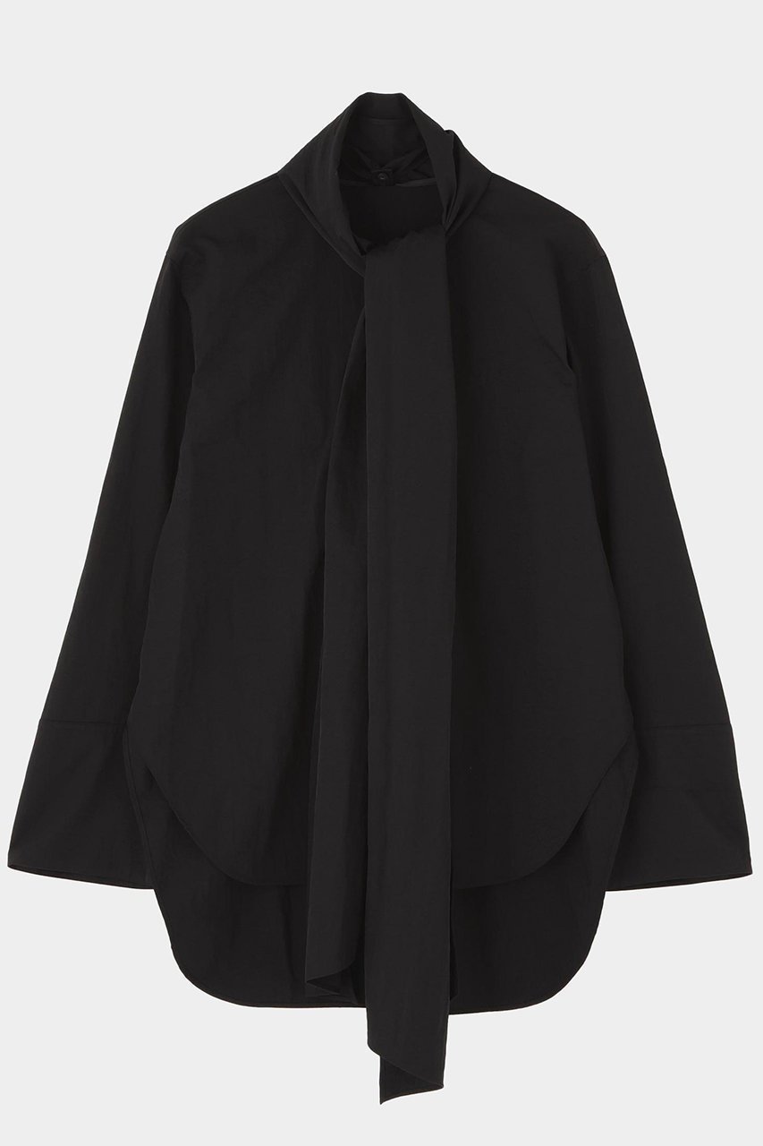 【ル フィル/LE PHIL】のコンパクトナイロンボウタイブラウス 人気、トレンドファッション・服の通販 founy(ファニー) 　ファッション　Fashion　レディースファッション　Fashion for Women　トップス・カットソー　Cut & Sew Tops　シャツ・ブラウス・オフィスカジュアル　Elegant Blouses & Button-Ups　おすすめ　Recommended / Our Picks　シンプル　Simple, Minimal　スタンダード　Standard, Basic　スリーブ　Sleeve, Long Sleeve / Short Sleeve　セットアップ　Set-Up, Coordinated Outfit　タフタ　Taffeta, Structured Fabric　ボトム　Bottoms, Lower Wear　ロング　Long, Long-Length　今季　This Season, Current Season　 other-1|ID: prp329100004849173 ipo3291000000035470382