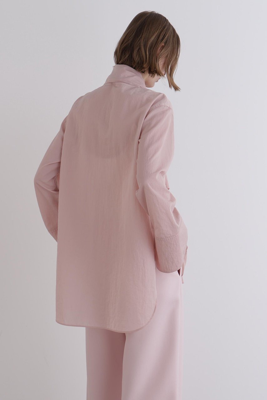 【ル フィル/LE PHIL】のコンパクトナイロンボウタイブラウス 人気、トレンドファッション・服の通販 founy(ファニー) 　ファッション　Fashion　レディースファッション　Fashion for Women　トップス・カットソー　Cut & Sew Tops　シャツ・ブラウス・オフィスカジュアル　Elegant Blouses & Button-Ups　おすすめ　Recommended / Our Picks　シンプル　Simple, Minimal　スタンダード　Standard, Basic　スリーブ　Sleeve, Long Sleeve / Short Sleeve　セットアップ　Set-Up, Coordinated Outfit　タフタ　Taffeta, Structured Fabric　ボトム　Bottoms, Lower Wear　ロング　Long, Long-Length　今季　This Season, Current Season　other-5|ID: prp329100004849173 ipo3291000000035853998