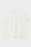 【ル フィル/LE PHIL】のライトダンボールケープブラウス 人気、トレンドファッション・服の通販 founy(ファニー) ファッション Fashion レディースファッション Fashion for Women トップス・カットソー Cut & Sew Tops シャツ・ブラウス・オフィスカジュアル Elegant Blouses & Button-Ups おすすめ Recommended / Our Picks コンパクト Compact, Small Size ショート Short, Short Length ストレッチ Stretch, Stretchy Fabric スリット Slit, Slit Detail スリーブ Sleeve, Long Sleeve / Short Sleeve |ID:prp329100004849177