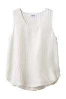 【サクラ/SACRA】のアセテートヴィンテージツイルノースリーブ 人気、トレンドファッション・服の通販 founy(ファニー) ファッション Fashion レディースファッション Fashion for Women トップス・カットソー Cut & Sew Tops キャミソール&ノースリーブ Camisoles & Sleeveless Tops シャツ・ブラウス・オフィスカジュアル Elegant Blouses & Button-Ups 2026年 2026 インナー Innerwear カーディガン Cardigan, Knitwear ジャケット Jacket, Outerwear タンク Tank Top, Sleeveless Top ツイル Twist, Twisted Detail ドレープ Drape, Draping Fabric ノースリーブ Sleeveless, No-Sleeve ワッシャー Washer, Crinkled Finish エレガント 上品 Elegant 夏 Summer 春 Spring S/S・春夏 SS, Spring/Summer, Warm Season |ID:prp329100004849299