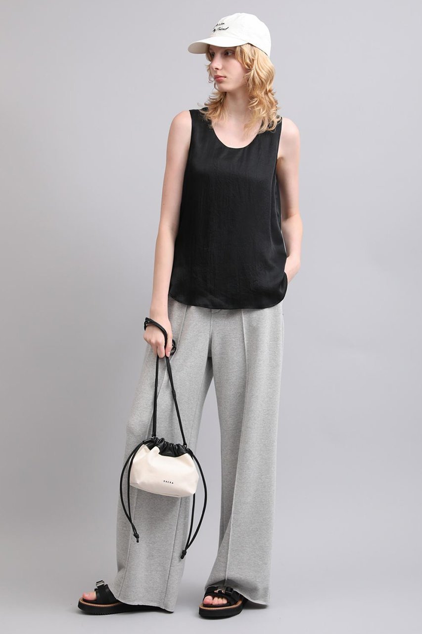 【サクラ/SACRA】のアセテートヴィンテージツイルノースリーブ 人気、トレンドファッション・服の通販 founy(ファニー) 　ファッション　Fashion　レディースファッション　Fashion for Women　トップス・カットソー　Cut & Sew Tops　キャミソール&ノースリーブ　Camisoles & Sleeveless Tops　シャツ・ブラウス・オフィスカジュアル　Elegant Blouses & Button-Ups　2026年　2026　インナー　Innerwear　カーディガン　Cardigan, Knitwear　ジャケット　Jacket, Outerwear　タンク　Tank Top, Sleeveless Top　ツイル　Twist, Twisted Detail　ドレープ　Drape, Draping Fabric　ノースリーブ　Sleeveless, No-Sleeve　ワッシャー　Washer, Crinkled Finish　エレガント 上品　Elegant　夏　Summer　春　Spring　S/S・春夏　SS, Spring/Summer, Warm Season　other-6|ID: prp329100004849299 ipo3291000000035475894