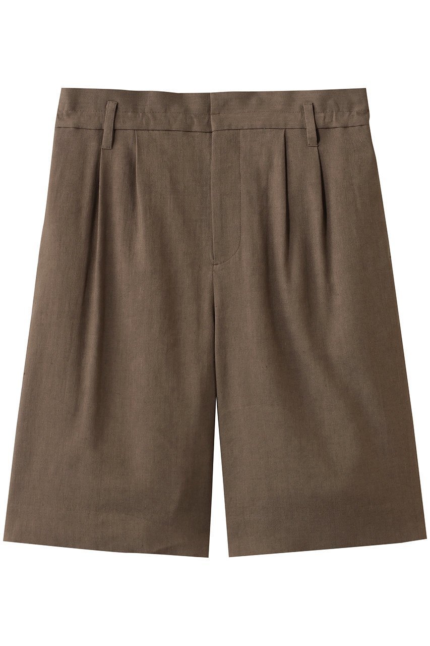 【サクラ/SACRA】のリネンウールギャバジンショートパンツ 人気、トレンドファッション・服の通販 founy(ファニー) 　ファッション　Fashion　レディースファッション　Fashion for Women　パンツ　Pants & Trousers　ショートパンツ・ハーフパンツ　High-Waisted & Relaxed Shorts　ショート　Short, Short Length　ドローストリング　Drawstring, Pull Cord　ハーフ　Half, Half-Length　バランス　Balance, Style Balance　リネン　Linen, Linen Fabric　エレガント 上品　Elegant　再入荷　Restock / Back in Stock　 other-1|ID: prp329100004849301 ipo3291000000036073776