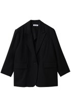 【サクラ/SACRA】のリネンウールギャバジンジャケット 人気、トレンドファッション・服の通販 founy(ファニー) ファッション Fashion レディースファッション Fashion for Women アウター Coat / Outerwear Collection レディースジャケット・軽アウター Jackets 2026年 2026 ジャケット Jacket, Outerwear ドロップ Drop Shoulder, Dropped Style フロント Front, Front Design マニッシュ Mannish, Boyish リネン Linen, Linen Fabric エレガント 上品 Elegant 夏 Summer 春 Spring S/S・春夏 SS, Spring/Summer, Warm Season thumbnail ブラック|ID: prp329100004849302 ipo3291000000035475914