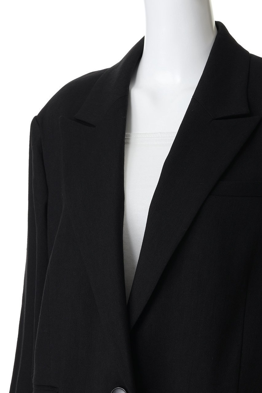 【サクラ/SACRA】のリネンウールギャバジンジャケット 人気、トレンドファッション・服の通販 founy(ファニー) 　ファッション　Fashion　レディースファッション　Fashion for Women　アウター　Coat / Outerwear Collection　レディースジャケット・軽アウター　Jackets　ジャケット　Jacket, Outerwear　ドロップ　Drop Shoulder, Dropped Style　フロント　Front, Front Design　マニッシュ　Mannish, Boyish　リネン　Linen, Linen Fabric　エレガント 上品　Elegant　再入荷　Restock / Back in Stock　夏　Summer　春　Spring　S/S・春夏　SS, Spring/Summer, Warm Season　other-5|ID: prp329100004849302 ipo3291000000036073798