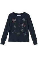 【ミュベール/MUVEIL】のフラワービーズ刺しゅうサーマルカットソー 人気、トレンドファッション・服の通販 founy(ファニー) ファッション Fashion レディースファッション Fashion for Women トップス・カットソー Cut & Sew Tops シャツ・ブラウス・オフィスカジュアル Elegant Blouses & Button-Ups ロングTシャツ・Tシャツ Longline T-Shirts & Tees カットソー・ベーシックTシャツ Cut-and-Sewn Tops / Stretch Tees & Basics 2026年 2026 エレガント 上品 Elegant カットソー Cut and Sewn Top サテン Satin, Glossy Fabric ストレッチ Stretch, Stretchy Fabric スリーブ Sleeve, Long Sleeve / Short Sleeve フラワー Flower, Floral ミリタリー Military, Army Style モチーフ Motif, Design Theme ロング Long, Long-Length ワッフル Waffle, Waffle Knit 冬 Winter / This Winter 夏 Summer 春 Spring S/S・春夏 SS, Spring/Summer, Warm Season |ID:prp329100004849306