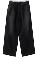 【グラフペーパー/Graphpaper】の【UNISEX】Selvage Denim Belted Pants 人気、トレンドファッション・服の通販 founy(ファニー) ファッション Fashion レディースファッション Fashion for Women パンツ Pants & Trousers デニムパンツ・ジーンズ・美脚デニム Denim Jeans & Pants 2026年 2026 ユニセックス Unisex, Genderless おすすめ Recommended / Our Picks テーパード Tapered, Tapered Pants デニム Denim, Jeans Material フロント Front, Front Design リラックス Relax, Relaxed Fit ワイド Wide, Wide Fit 夏 Summer 定番 Standard, Basic Item 春 Spring S/S・春夏 SS, Spring/Summer, Warm Season |ID:prp329100004849310