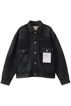 【グラフペーパー/Graphpaper】の【UNISEX】Selvage Denim Jacket BLACK_DARK FADE|ID: prp329100004849311 ipo3291000000035475967