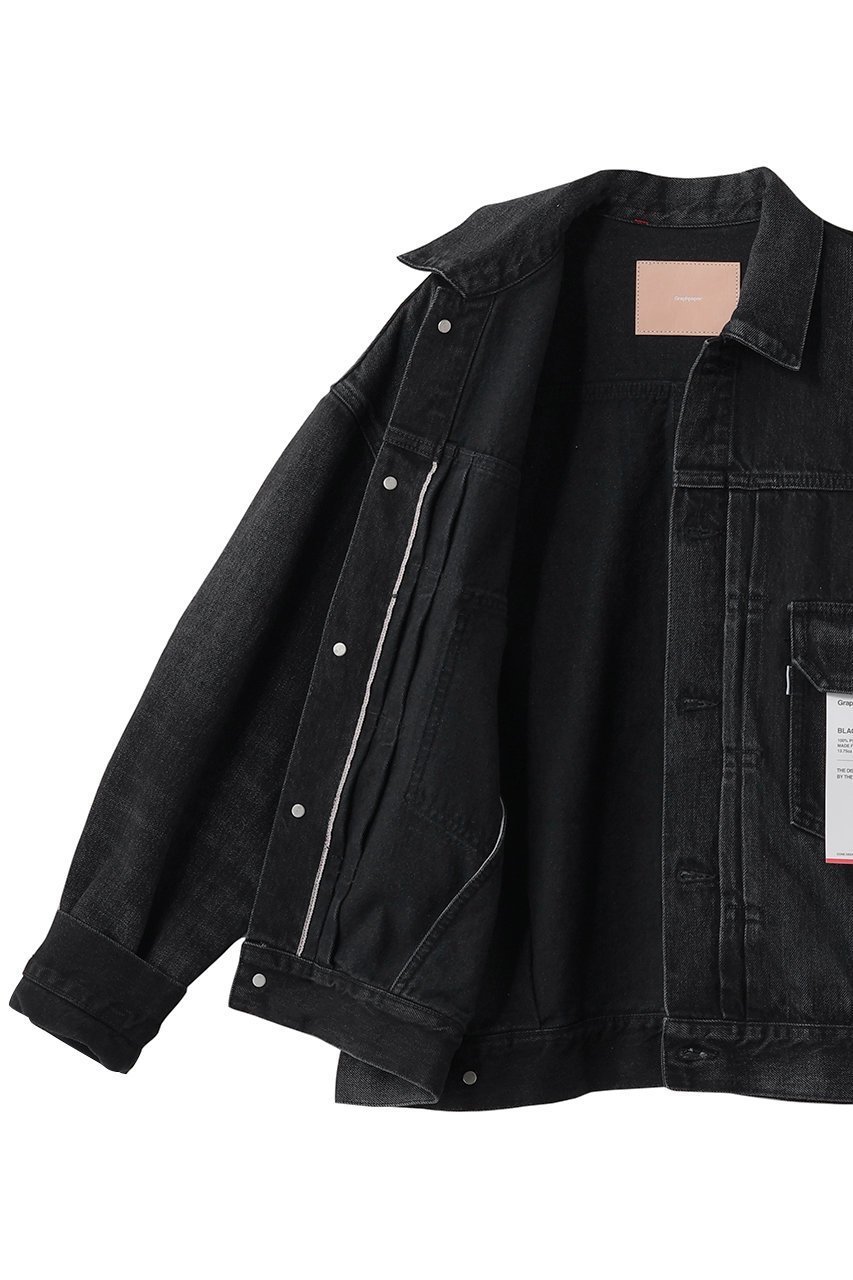 【グラフペーパー/Graphpaper】の【UNISEX】Selvage Denim Jacket 人気、トレンドファッション・服の通販 founy(ファニー) 　ファッション　Fashion　レディースファッション　Fashion for Women　アウター　Coat / Outerwear Collection　レディースジャケット・軽アウター　Jackets　2026年　2026　ユニセックス　Unisex, Genderless　ジャケット　Jacket, Outerwear　デニム　Denim, Jeans Material　バランス　Balance, Style Balance　ペーパー　Paper, Kraft Paper　ポケット　Pocket, Pocket Detail　モダン　Modern, Contemporary　夏　Summer　春　Spring　S/S・春夏　SS, Spring/Summer, Warm Season　other-6|ID: prp329100004849311 ipo3291000000035475972