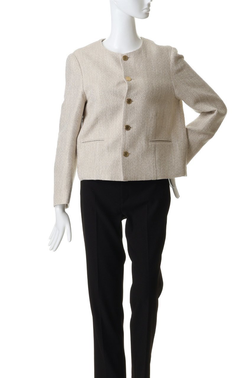 【クチュールドアダム/COUTURE D'ADAM】のサマーツイードガードジャケット 人気、トレンドファッション・服の通販 founy(ファニー) 　ファッション　Fashion　レディースファッション　Fashion for Women　アウター　Coat / Outerwear Collection　レディースジャケット・軽アウター　Jackets　エレガント 上品　Elegant　ヴィンテージ　Vintage Style　カーディガン　Cardigan, Knitwear　サマー　Summer, Summer Style　ジャケット　Jacket, Outerwear　ジュエリー　Jewelry, Accessories　ツイード　Twill, Twill Weave　フェミニン　Feminine, Girly　再入荷　Restock / Back in Stock　夏　Summer　other-2|ID: prp329100004849314 ipo3291000000036073891