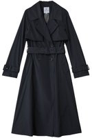 【ランバン オン ブルー/LANVIN en Bleu】のシルクシャンブレータフタトレンチコート 人気、トレンドファッション・服の通販 founy(ファニー) ファッション Fashion レディースファッション Fashion for Women アウター Coat / Outerwear Collection コート・ロングコート・ピーコート Long Coats, Peacoats & More トレンチコート / 春秋の定番アウター Trench Coats 2026年 2026 シルク Silk, 100% Silk リュクス Luxury, Elegant, High-End, Chic ロング Long, Long-Length 夏 Summer 定番 Standard, Basic Item 春 Spring S/S・春夏 SS, Spring/Summer, Warm Season |ID:prp329100004849331