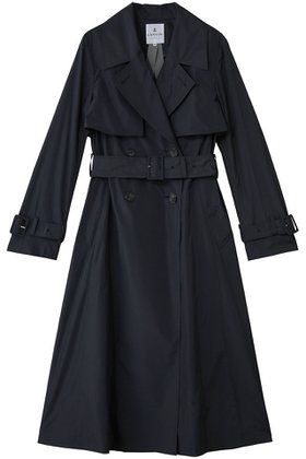 【ランバン オン ブルー/LANVIN en Bleu】 シルクシャンブレータフタトレンチコート人気、トレンドファッション・服の通販 founy(ファニー) ファッション Fashion レディースファッション Fashion for Women アウター Coat / Outerwear Collection コート・ロングコート・ピーコート Long Coats, Peacoats & More トレンチコート / 春秋の定番アウター Trench Coats 2026年 2026 シルク Silk, 100% Silk リュクス Luxury, Elegant, High-End, Chic ロング Long, Long-Length 夏 Summer 定番 Standard, Basic Item 春 Spring S/S・春夏 SS, Spring/Summer, Warm Season |ID:prp329100004849331