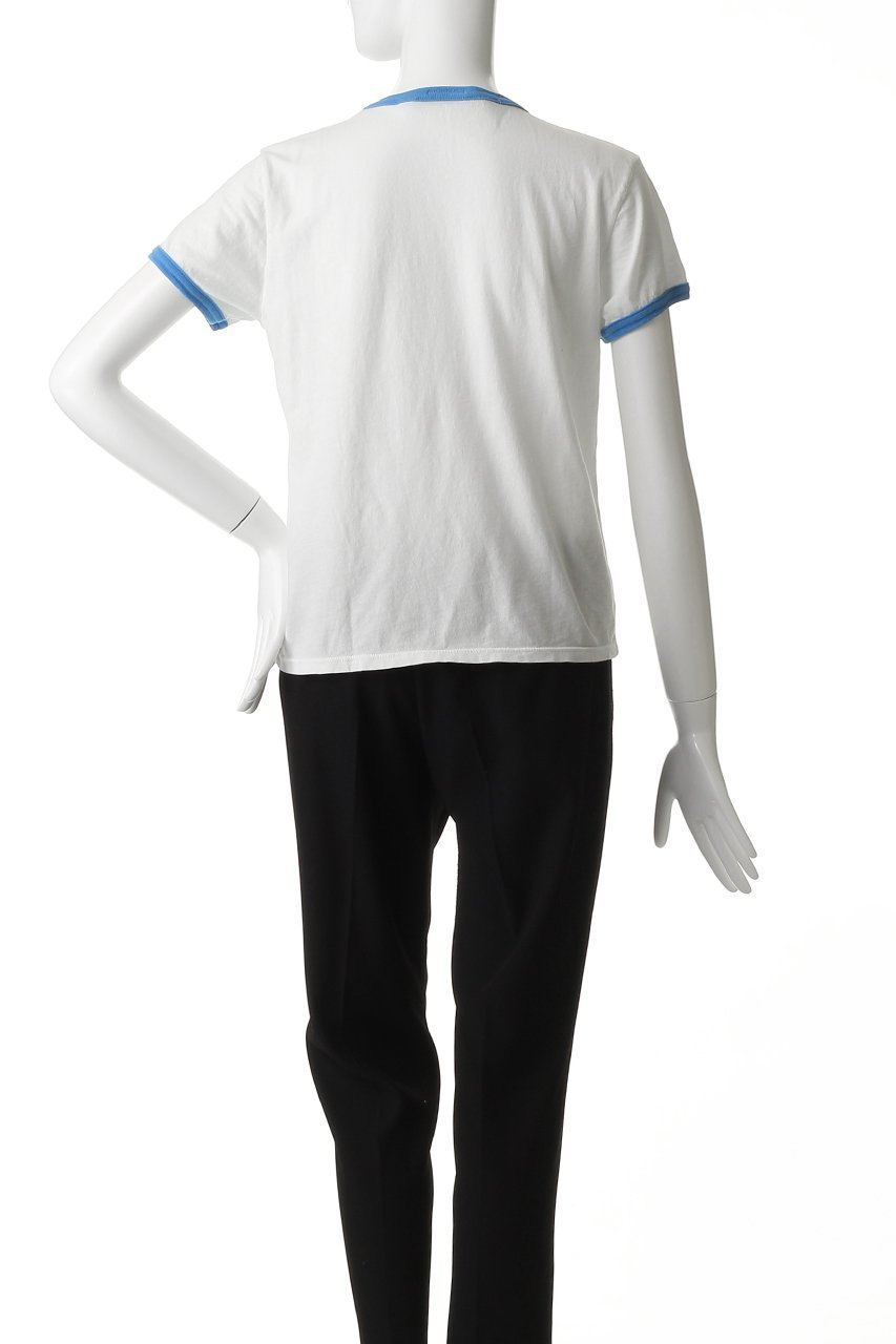 【マザー/MOTHER】の【LIL】THE GOODIE GOODIE RINGER SPORTS ロゴTシャツ (CPI) 人気、トレンドファッション・服の通販 founy(ファニー) 　ファッション　Fashion　レディースファッション　Fashion for Women　トップス・カットソー　Cut & Sew Tops　シャツ・ブラウス・オフィスカジュアル　Elegant Blouses & Button-Ups　ロングTシャツ・Tシャツ　Longline T-Shirts & Tees　カットソー・ベーシックTシャツ　Cut-and-Sewn Tops / Stretch Tees & Basics　おすすめ　Recommended / Our Picks　ショート　Short, Short Length　スリーブ　Sleeve, Long Sleeve / Short Sleeve　デニム　Denim, Jeans Material　フレア　Flare, Flared　other-4|ID: prp329100004849334 ipo3291000000036074058