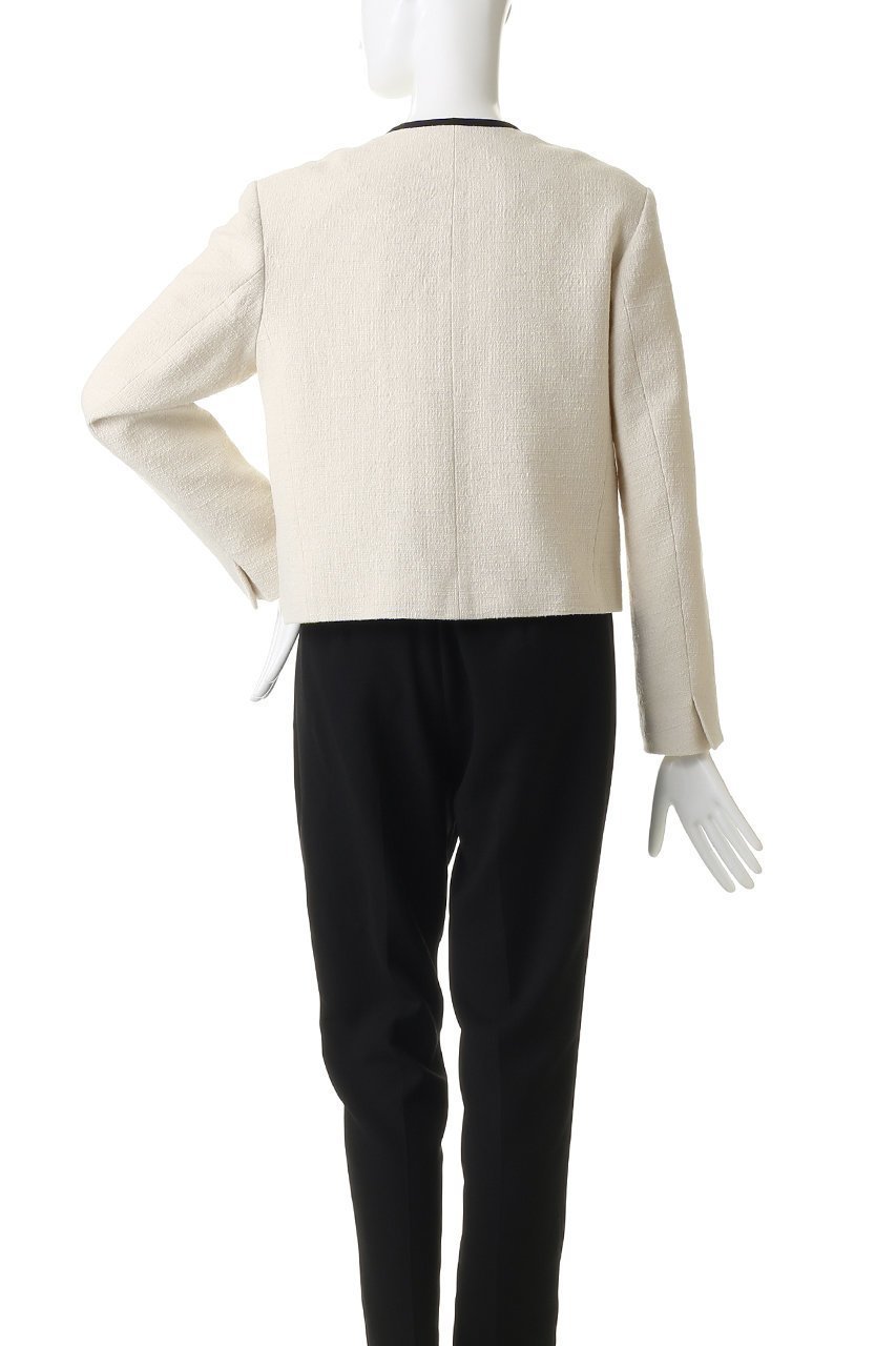 【デザイン ワークス/DESIGN WORKS】のロービングドビーショートパイピングジャケット 人気、トレンドファッション・服の通販 founy(ファニー) 　ファッション　Fashion　レディースファッション　Fashion for Women　アウター　Coat / Outerwear Collection　レディースジャケット・軽アウター　Jackets　ウォーム　Warm Fabric　ショート　Short, Short Length　ジャケット　Jacket, Outerwear　セットアップ　Set-Up, Coordinated Outfit　ツイード　Twill, Twill Weave　バランス　Balance, Style Balance　パイピング　Piping, Trim Design　ベスト　Vest, Waistcoat　ボトム　Bottoms, Lower Wear　モダン　Modern, Contemporary　other-4|ID: prp329100004849340 ipo3291000000035955552