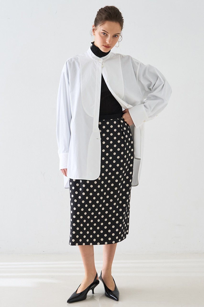 【デザイン ワークス/DESIGN WORKS】の【セットアップ対応】ドットプリントミドル丈スカート 人気、トレンドファッション・服の通販 founy(ファニー) ファッション Fashion レディースファッション Fashion for Women セットアップ Matching Sets スカート・ミニ/ミディ/マキシ Skirts / Mini, Midi & Maxi Skirts スカート Skirts 2026年 2026 おすすめ Recommended / Our Picks クラシカル Classical, Vintage-Inspired コンパクト Compact, Small Size ジャケット Jacket, Outerwear セットアップ Set-Up, Coordinated Outfit タイツ Tights, Legwear ドット Polka Dot, Dot Pattern プリント Print, Printed Pattern エレガント 上品 Elegant 別注 Limited Edition, Custom Order 夏 Summer 春 Spring S/S・春夏 SS, Spring/Summer, Warm Season other-6|ID: prp329100004849342 ipo3291000000035476276