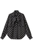 【デザイン ワークス/DESIGN WORKS】の【セットアップ対応】ドットアシメトリーラッフルブラウス 人気、トレンドファッション・服の通販 founy(ファニー) ファッション Fashion レディースファッション Fashion for Women トップス・カットソー Cut & Sew Tops シャツ・ブラウス・オフィスカジュアル Elegant Blouses & Button-Ups 2026年 2026 アシンメトリー Asymmetrical Style スリーブ Sleeve, Long Sleeve / Short Sleeve セットアップ Set-Up, Coordinated Outfit ドット Polka Dot, Dot Pattern バランス Balance, Style Balance フレア Flare, Flared プリント Print, Printed Pattern ボトム Bottoms, Lower Wear マニッシュ Mannish, Boyish ロング Long, Long-Length エレガント 上品 Elegant 別注 Limited Edition, Custom Order 夏 Summer 春 Spring S/S・春夏 SS, Spring/Summer, Warm Season |ID:prp329100004849344