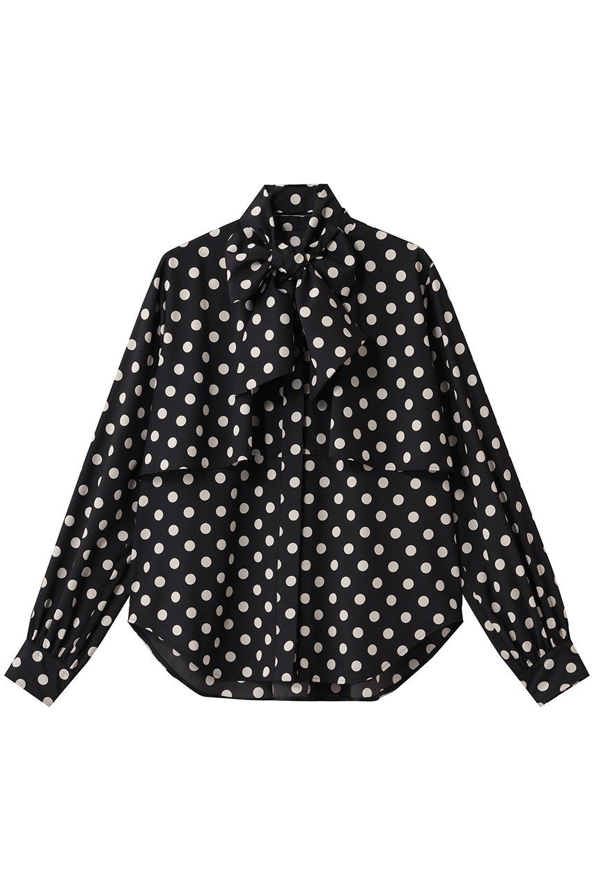 【デザイン ワークス/DESIGN WORKS】の【セットアップ対応】ドットアシメトリーラッフルブラウス 人気、トレンドファッション・服の通販 founy(ファニー) ファッション Fashion レディースファッション Fashion for Women トップス・カットソー Cut & Sew Tops シャツ・ブラウス・オフィスカジュアル Elegant Blouses & Button-Ups 2026年 2026 アシンメトリー Asymmetrical Style スリーブ Sleeve, Long Sleeve / Short Sleeve セットアップ Set-Up, Coordinated Outfit ドット Polka Dot, Dot Pattern バランス Balance, Style Balance フレア Flare, Flared プリント Print, Printed Pattern ボトム Bottoms, Lower Wear マニッシュ Mannish, Boyish ロング Long, Long-Length エレガント 上品 Elegant 別注 Limited Edition, Custom Order 夏 Summer 春 Spring S/S・春夏 SS, Spring/Summer, Warm Season other-1|ID: prp329100004849344 ipo3291000000035476284