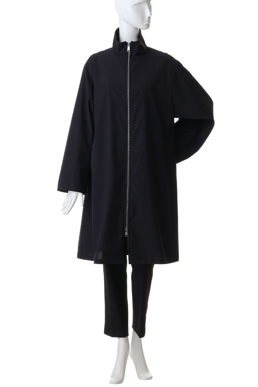 【ミズイロ インド/mizuiro ind】のhigh neck zip CT コート 人気、トレンドファッション・服の通販 founy(ファニー) 　ファッション　Fashion　レディースファッション　Fashion for Women　アウター　Coat / Outerwear Collection　コート・ロングコート・ピーコート　Long Coats, Peacoats & More　2026年　2026　ストレート　Straight, Straight Cut　スラックス　Slacks, Dress Pants　デニム　Denim, Jeans Material　ハイネック　High Neck, Mock Neck　ロング　Long, Long-Length　夏　Summer　春　Spring　S/S・春夏　SS, Spring/Summer, Warm Season　other-2|ID: prp329100004849345 ipo3291000000035476313