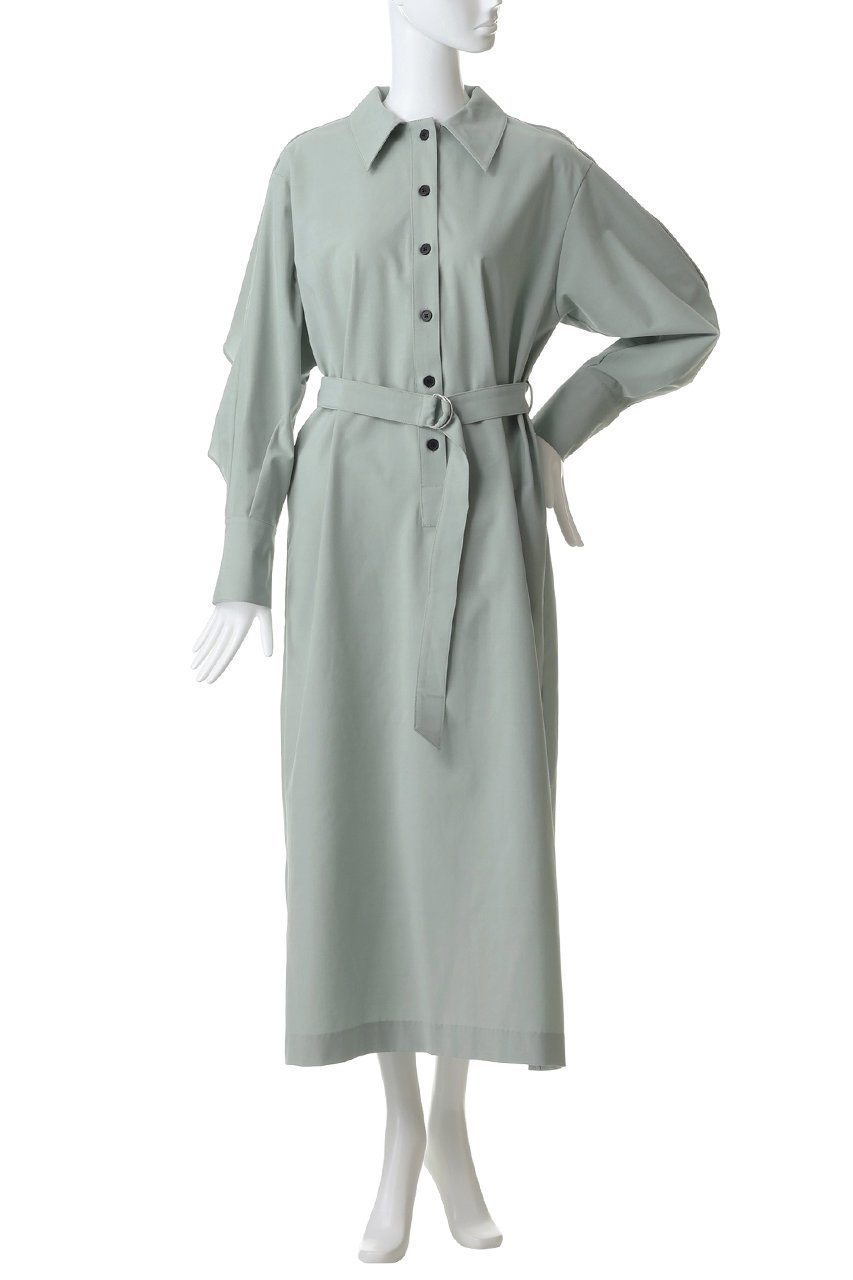 【マノフ/MANOF】のBACK LAYER ONE PIECEワンピース 人気、トレンドファッション・服の通販 founy(ファニー) 　ファッション　Fashion　レディースファッション　Fashion for Women　ワンピース　Dresses　チュニック　Tunic Tops & Dresses　カフス　Cuff Design　チュニック　Tunic, Long Top　フリル　Frill, Ruffle　ボックス　Boxy, Box Shape　ロング　Long, Long-Length　エレガント 上品　Elegant　other-2|ID: prp329100004849533 ipo3291000000036102452