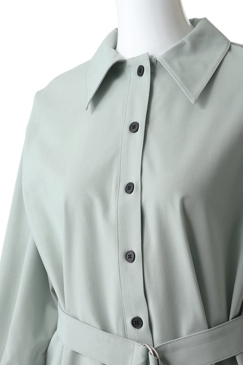 【マノフ/MANOF】のBACK LAYER ONE PIECEワンピース 大人の最旬トレンドファッション＆コーディネート founy(ファウニー) 　ファッション　Fashion　レディースファッション　Fashion for Women　ワンピース　Dresses　チュニック　Tunic Tops & Dresses　カフス　Cuff Design　チュニック　Tunic, Long Top　フリル　Frill, Ruffle　ボックス　Boxy, Box Shape　ロング　Long, Long-Length　エレガント 上品　Elegant　other-5|ID: prp329100004849533 ipo3291000000036904901
