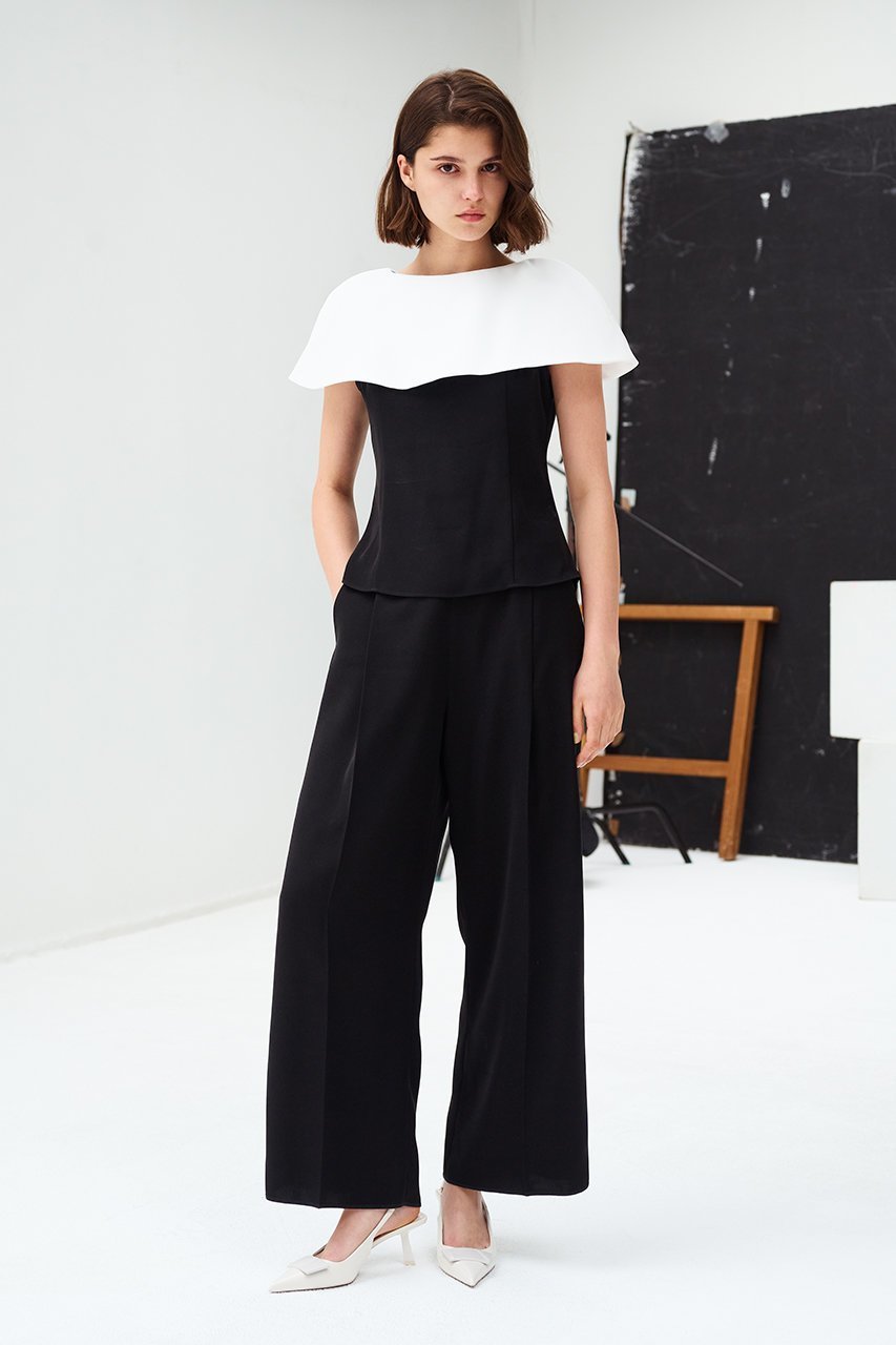 【アミカ/AMICA】のハンサムワイドパンツ 人気、トレンドファッション・服の通販 founy(ファニー) 　ファッション　Fashion　レディースファッション　Fashion for Women　パンツ　Pants & Trousers　ツイル　Twist, Twisted Detail　ワイド　Wide, Wide Fit　ビジネス 仕事 通勤　Business / Work / Commuting　other-6|ID: prp329100004849534 ipo3291000000036370774