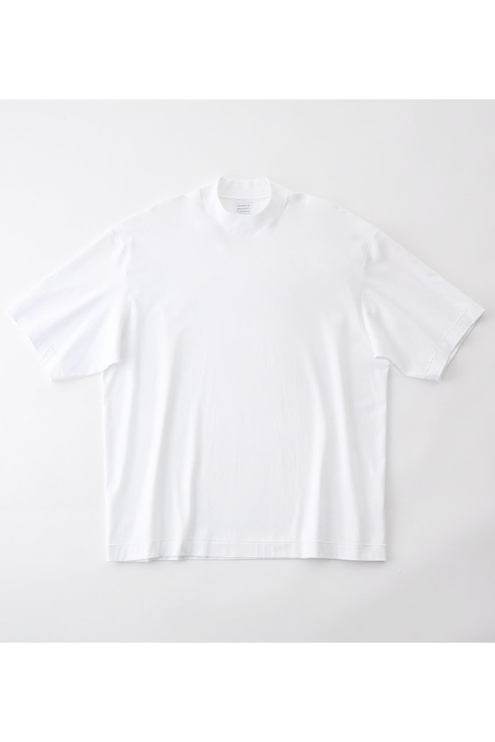 【グッド ピープル グッド ステッチング グッド プロダクト/GOOD PEOPLE GOOD STITCHING GOOD PRODUCT】の【UNISEX】モックネック ショートスリーブ Tシャツ インテリア・キッズ・メンズ・レディースファッション・服の通販 founy(ファニー) https://founy.com/ ファッション Fashion レディースファッション Fashion for Women トップス・カットソー Cut & Sew Tops シャツ・ブラウス・オフィスカジュアル Elegant Blouses & Button-Ups ロングTシャツ・Tシャツ Longline T-Shirts & Tees カットソー・ベーシックTシャツ Cut-and-Sewn Tops / Stretch Tees & Basics ユニセックス Unisex, Genderless インナー Innerwear ショート Short, Short Length スリーブ Sleeve, Long Sleeve / Short Sleeve ハーフ Half, Half-Length モックネック Mock Neck, Short Turtleneck ワイド Wide, Wide Fit 定番 Standard, Basic Item 新作・新入荷 New Arrivals / New In |ID: prp329100004849539 ipo3291000000035485979