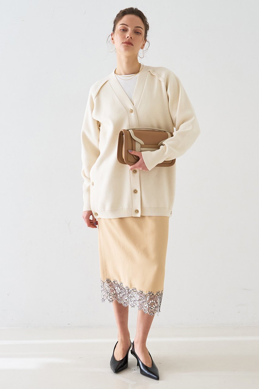 【デザイン ワークス/DESIGN WORKS】のヘムレースストレートスカート 人気、トレンドファッション・服の通販 founy(ファニー) 　ファッション　Fashion　レディースファッション　Fashion for Women　スカート　Skirts　2026年　2026　シンプル　Simple, Minimal　ジャケット　Jacket, Outerwear　ストレート　Straight, Straight Cut　トレンド　Trend, Trending Now　ペンシル　Pencil, Pencil Skirt　ランジェリー　Lingerie, Intimate Wear　夏　Summer　春　Spring　S/S・春夏　SS, Spring/Summer, Warm Season　other-6|ID: prp329100004849540 ipo3291000000035485992