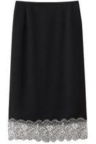 【デザイン ワークス/DESIGN WORKS】のヘムレースストレートスカート ブラック|ID: prp329100004849540 ipo3291000000035906413