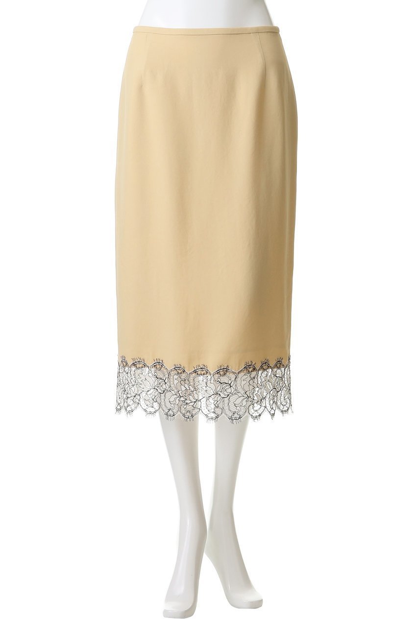 【デザイン ワークス/DESIGN WORKS】のヘムレースストレートスカート 人気、トレンドファッション・服の通販 founy(ファニー) 　ファッション　Fashion　レディースファッション　Fashion for Women　スカート　Skirts　シンプル　Simple, Minimal　ジャケット　Jacket, Outerwear　ストレート　Straight, Straight Cut　トレンド　Trend, Trending Now　ペンシル　Pencil, Pencil Skirt　ランジェリー　Lingerie, Intimate Wear　再入荷　Restock / Back in Stock　other-2|ID: prp329100004849540 ipo3291000000035906414