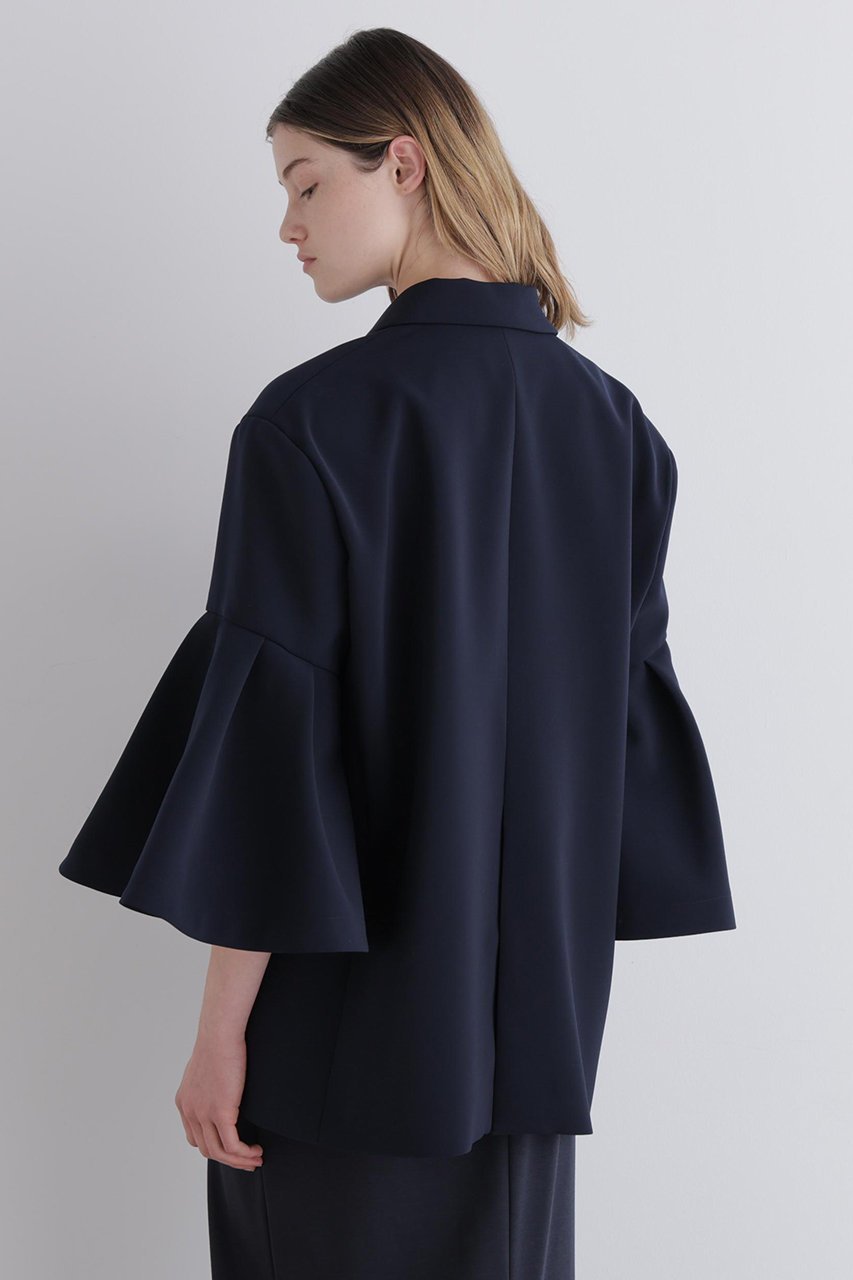 【ル フィル/LE PHIL】のコンフォートダブルクロスフレア袖ジャケット 人気、トレンドファッション・服の通販 founy(ファニー) 　ファッション　Fashion　レディースファッション　Fashion for Women　アウター　Coat / Outerwear Collection　レディースジャケット・軽アウター　Jackets　ジャケット　Jacket, Outerwear　スタンダード　Standard, Basic　ダブル　Double, Double-Breasted　フレア　Flare, Flared　ロング　Long, Long-Length　今季　This Season, Current Season　other-6|ID: prp329100004849749 ipo3291000000036138955