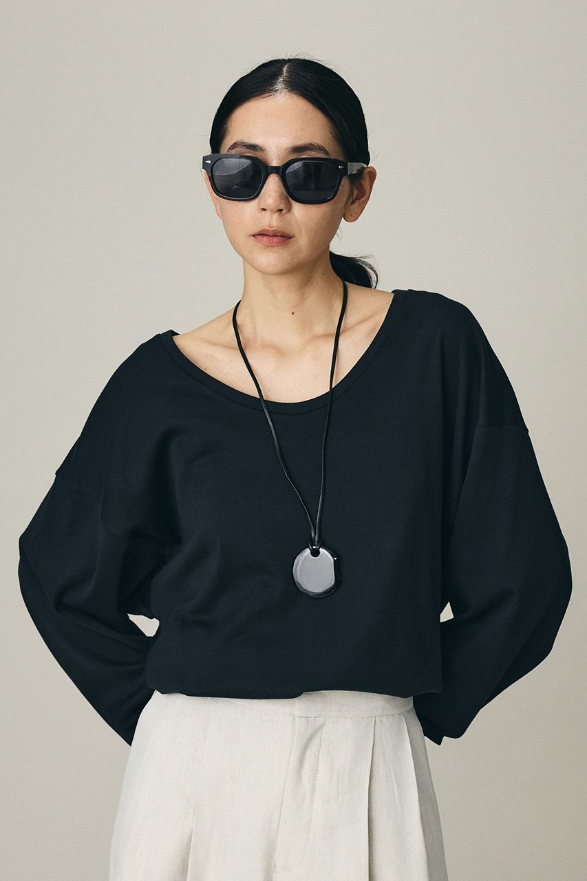 【カオス/Chaos】のナローフライスTシャツ 人気、トレンドファッション・服の通販 founy(ファニー) 　ファッション　Fashion　レディースファッション　Fashion for Women　トップス・カットソー　Cut & Sew Tops　シャツ・ブラウス・オフィスカジュアル　Elegant Blouses & Button-Ups　ロングTシャツ・Tシャツ　Longline T-Shirts & Tees　カットソー・ベーシックTシャツ　Cut-and-Sewn Tops / Stretch Tees & Basics　2026年　2026　インナー　Innerwear　シンプル　Simple, Minimal　ストレッチ　Stretch, Stretchy Fabric　スリーブ　Sleeve, Long Sleeve / Short Sleeve　フィット　Fit, Slim Fit　ロング　Long, Long-Length　夏　Summer　春　Spring　S/S・春夏　SS, Spring/Summer, Warm Season　 other-1|ID: prp329100004849754 ipo3291000000035495492