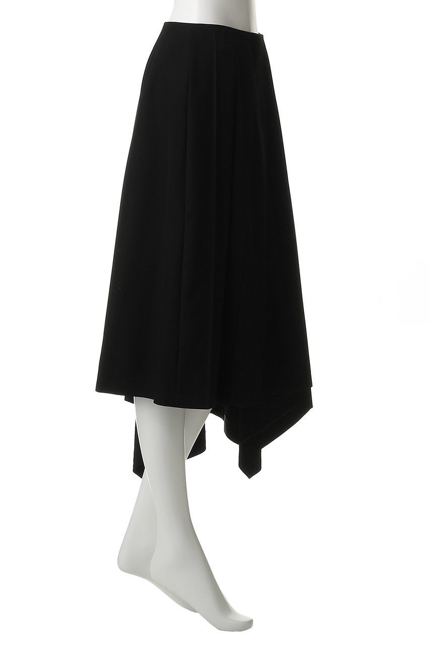 【セアン/SCEARN】のWOOL GABARDINE スカート 人気、トレンドファッション・服の通販 founy(ファニー) 　ファッション　Fashion　レディースファッション　Fashion for Women　スカート　Skirts　ロングスカート　Long Skirts / Maxi & Midi Skirts　なめらか　Smooth, Silky Texture　アシンメトリー　Asymmetrical Style　エレガント 上品　Elegant　フェミニン　Feminine, Girly　プリーツ　Pleats, Pleated　ロング　Long, Long-Length　other-3|ID: prp329100004849755 ipo3291000000036092481