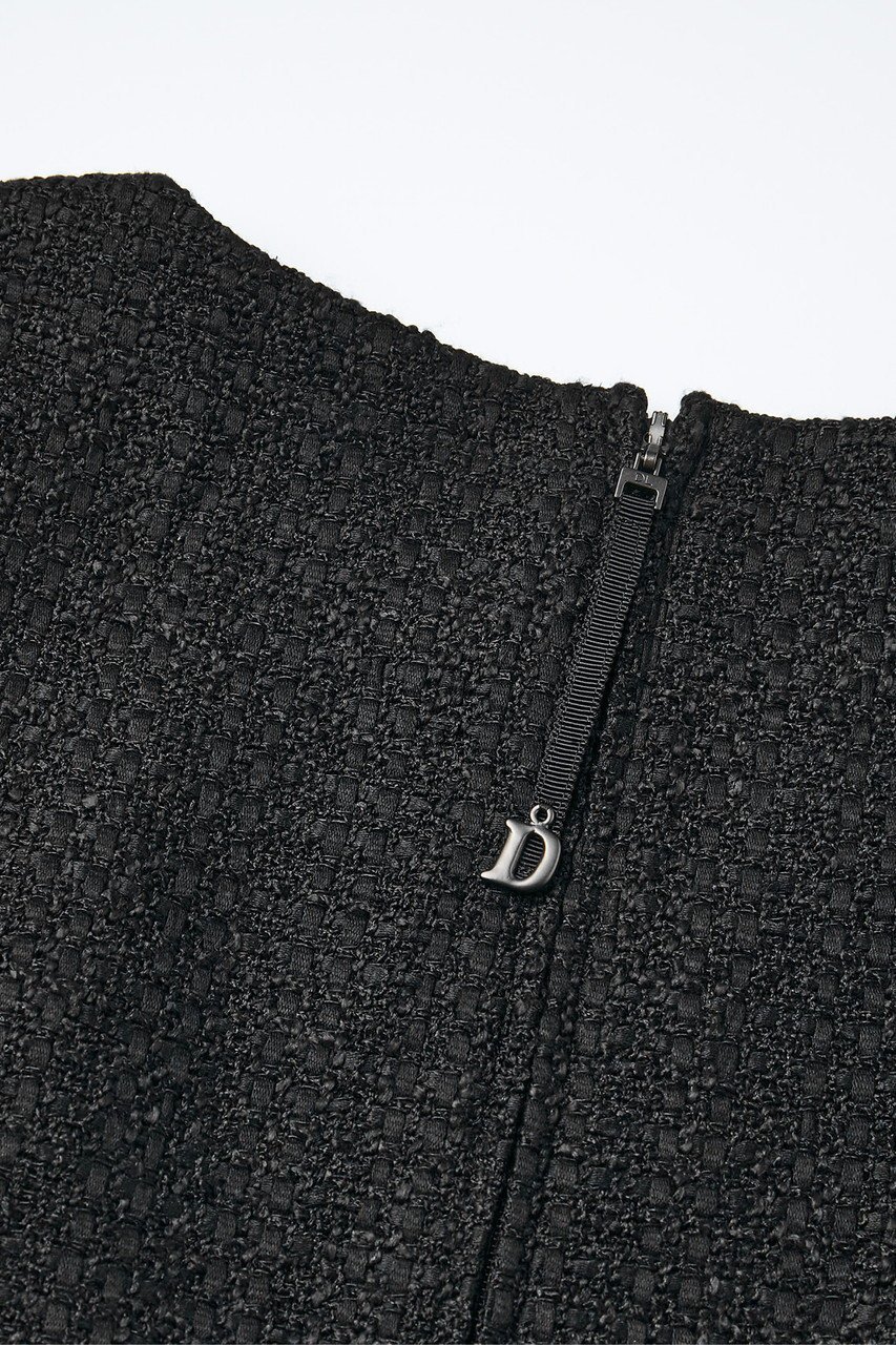 【デイジーリン/DAISY LIN】のWashable Tweed Dress “Parisienne” 人気、トレンドファッション・服の通販 founy(ファニー) 　ファッション　Fashion　レディースファッション　Fashion for Women　ワンピース　Dresses　フォーマル・パーティードレス・結婚式用ドレス　Elegant & Casual Dresses　チュニック　Tunic Tops & Dresses　アシンメトリー　Asymmetrical Style　エレガント 上品　Elegant　洗える　Machine Washable　クラシカル　Classical, Vintage-Inspired　切替　Switching, Contrast Panel　シェイプ　Shape, Slim Fit　ストレッチ　Stretch, Stretchy Fabric　タイツ　Tights, Legwear　チュニック　Tunic, Long Top　定番　Standard, Basic Item　人気　Popular, Best Seller　バランス　Balance, Style Balance　モダン　Modern, Contemporary　ロング　Long, Long-Length　新作・新入荷　New Arrivals / New In　other-4|ID: prp329100004849759 ipo3291000000035495548