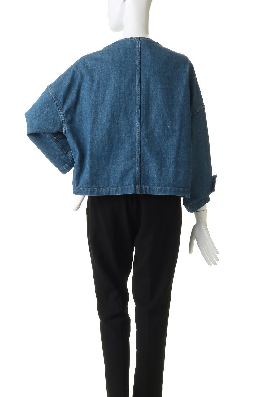 【マッキントッシュ/MACKINTOSH】のHUMBIE ノーカラーデニムジャケットメタルボタン 人気、トレンドファッション・服の通販 founy(ファニー) ファッション Fashion レディースファッション Fashion for Women アウター Coat / Outerwear Collection レディースジャケット・軽アウター Jackets デニムジャケット / カジュアルアウター Denim Jackets ジャケット Jacket, Outerwear デニム Denim, Jeans Material バランス Balance, Style Balance フラップ Flap, Flap Pocket ポケット Pocket, Pocket Detail 新作・新入荷 New Arrivals / New In other-4|ID: prp329100004849766 ipo3291000000035875602