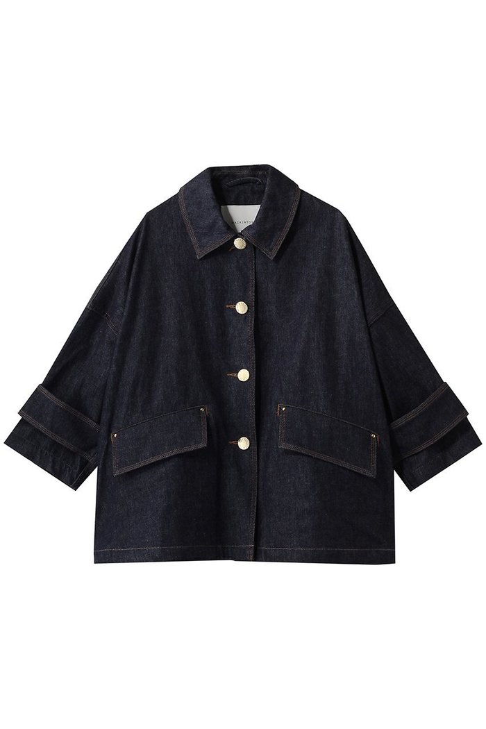 【マッキントッシュ/MACKINTOSH】のHUMBIE デニムジャケットメタルボタン インテリア・キッズ・メンズ・レディースファッション・服の通販 founy(ファニー) https://founy.com/ ファッション Fashion レディースファッション Fashion for Women アウター Coat / Outerwear Collection レディースジャケット・軽アウター Jackets デニムジャケット / カジュアルアウター Denim Jackets ショルダー Shoulder, Shoulder Strap ジャケット Jacket, Outerwear デニム Denim, Jeans Material ドロップ Drop Shoulder, Dropped Style ポケット Pocket, Pocket Detail メタル Metal, Metal Parts |ID: prp329100004849768 ipo3291000000035495627