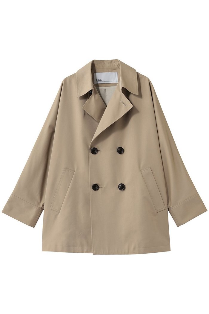 【ティッカ/TICCA】のminiテントトレンチコート インテリア・キッズ・メンズ・レディースファッション・服の通販 founy(ファニー) https://founy.com/ ファッション Fashion レディースファッション Fashion for Women アウター Coat / Outerwear Collection コート・ロングコート・ピーコート Long Coats, Peacoats & More トレンチコート / 春秋の定番アウター Trench Coats 2026年 2026 ショート Short, Short Length フィット Fit, Slim Fit エレガント 上品 Elegant 夏 Summer 定番 Standard, Basic Item 春 Spring S/S・春夏 SS, Spring/Summer, Warm Season |ID: prp329100004849784 ipo3291000000035507283